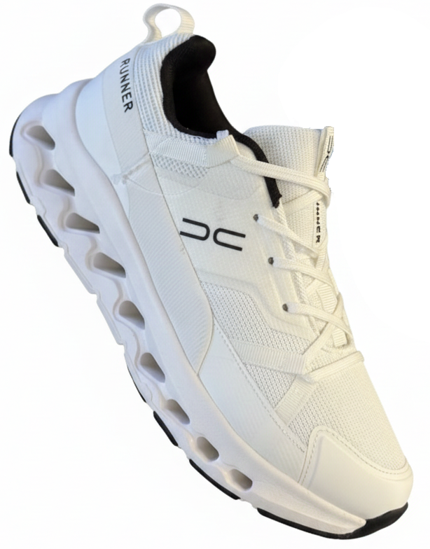 RUNNER – Chaussures de sport blanches, légères et stylées